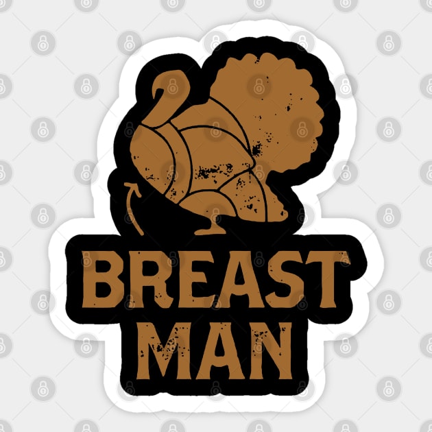 Breast Man Sticker by tumbpel